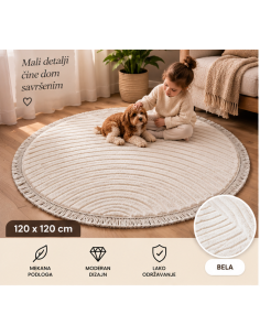 Okrugli tepih Ibiza 120 x 120